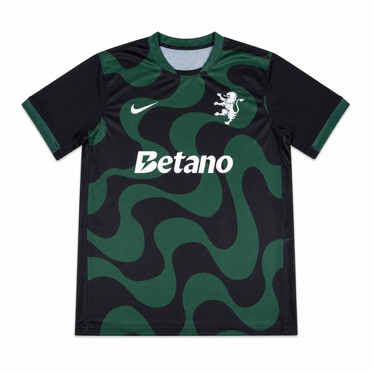 Camisola Alternativa Preta Sporting CP 25/26