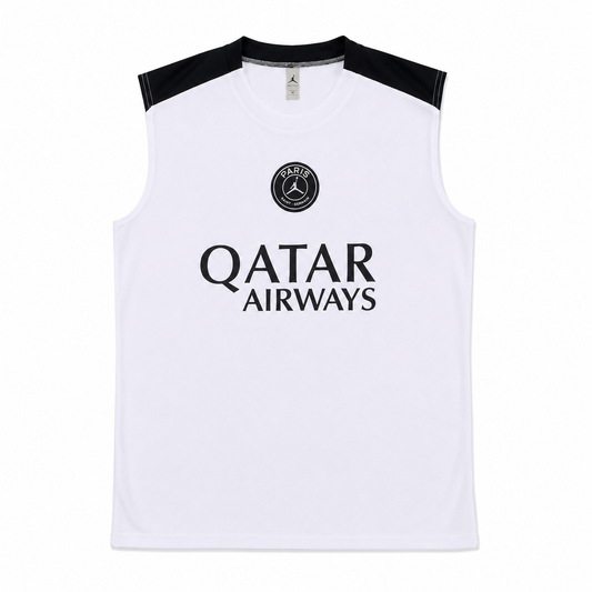 Conjunto Sem Mangas PSG – Branco – imagem 2