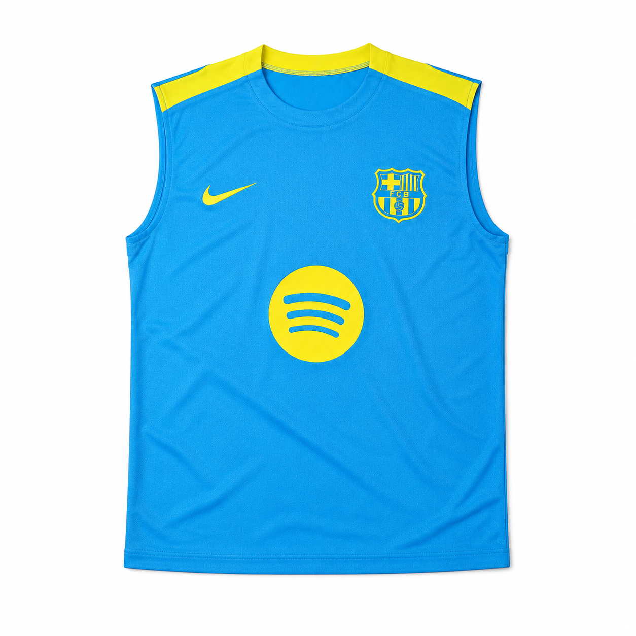 Conjunto Sem Mangas Barcelona – Azul – imagem 2