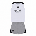 Conjunto Sem Mangas PSG – Branco