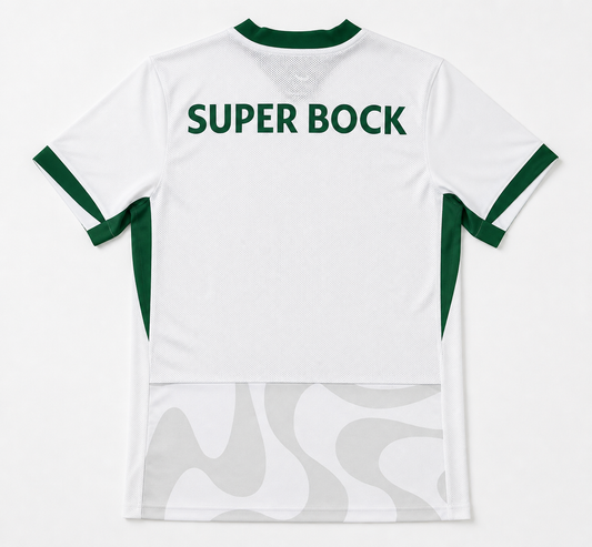 Camisola Alternativa Branca Sporting CP 25/26