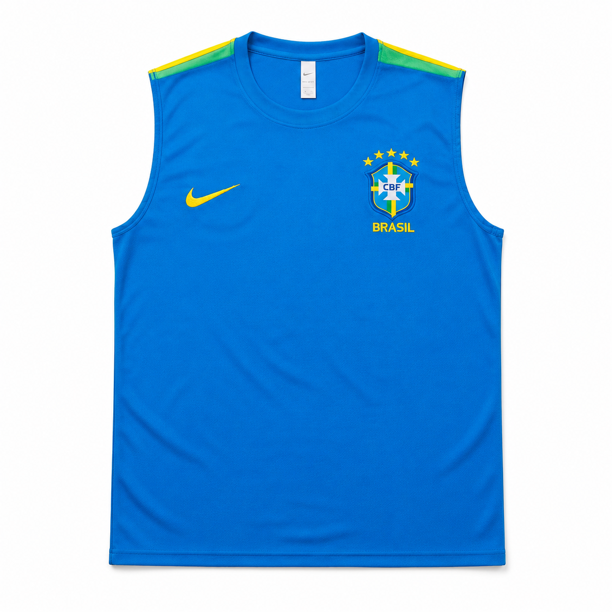 Conjunto Sem Mangas Brasil – Azul – imagem 2