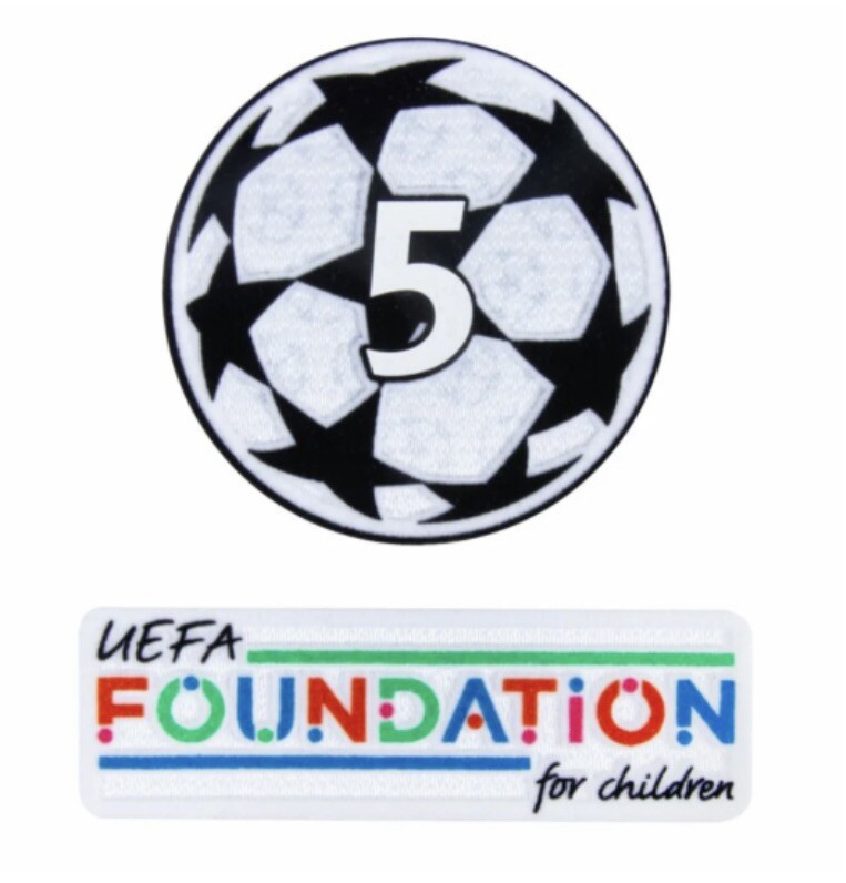 Champions 5 títulos e UEFA Foundation